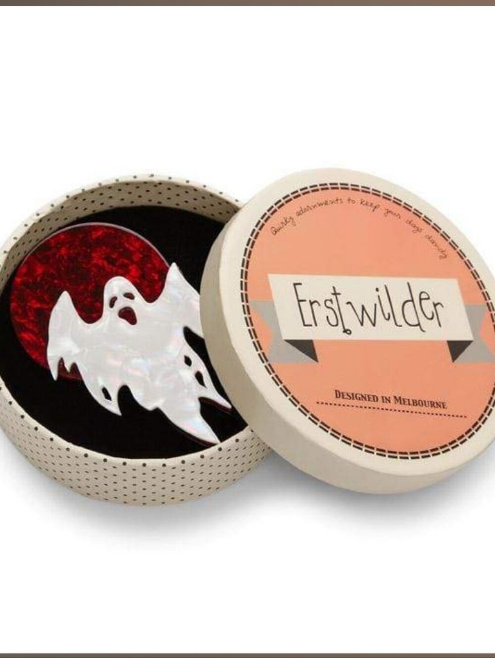 Erstwilder Ghostly Gary Brooch